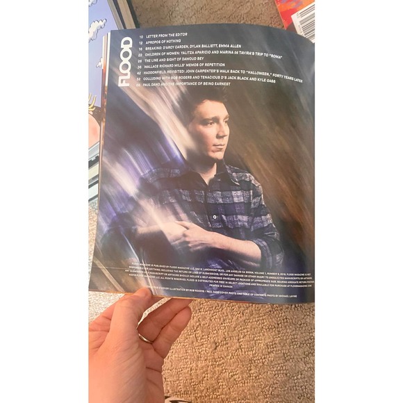 Lot of 6 Music Celebrity books/mags. bundle Billy Idol, George Jones, Flood - Picture 8 of 12